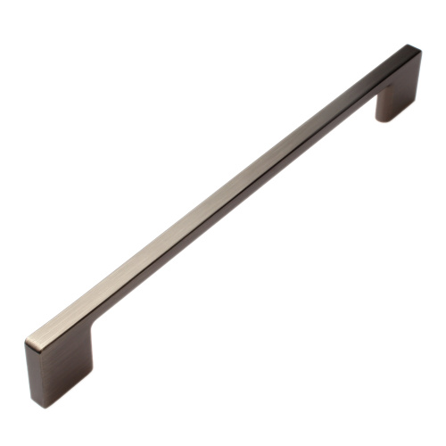 ручка скоба (819) 192мм. чёрный никель матовый купить в https://rmkmasterium.ru/