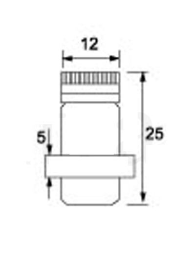 полкодержатель  для стекла (хром) 60-0320-000-04 купить в https://rmkmasterium.ru/