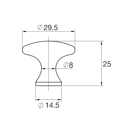 ручка кнопка fk708e-knob, crm (50/500) купить в https://rmkmasterium.ru/
