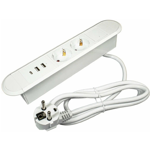 встраиваемый блок розеток optima огругл.рамка с нажим.выкл. 250в 10а кабель1,8 с вилкой белый купить в https://rmkmasterium.ru/