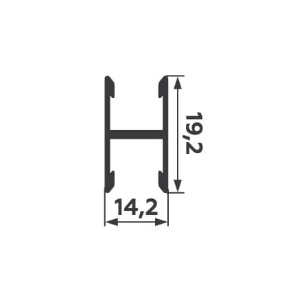 горизонталь средняя без винта белый глянец 5,9 м купить в https://rmkmasterium.ru/