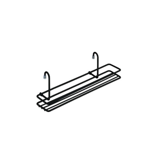 полка для специй короткая чёрный матовый д358 ш120 в100 купить в https://rmkmasterium.ru/