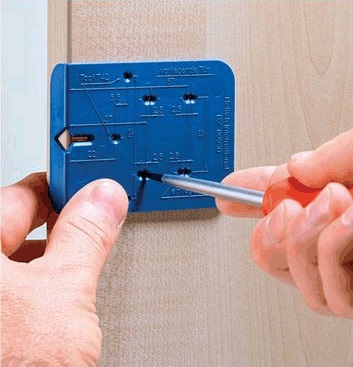 шаблон для разметки отверстий "под монтажную планку "hettich" "top" купить в https://rmkmasterium.ru/