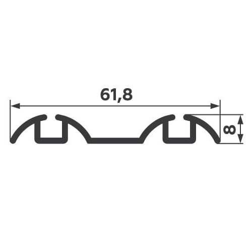 направляющая нижняя шампань 5,9 м м10 купить в https://rmkmasterium.ru/