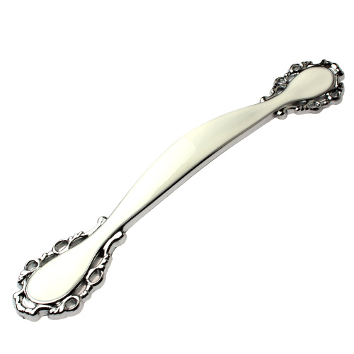 ручка скоба 13-9272-128-11 128мм. хром/белая эмаль купить в https://rmkmasterium.ru/