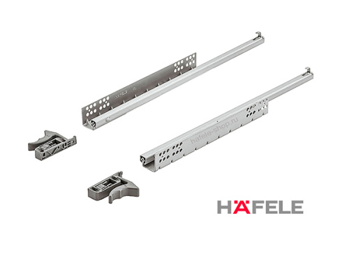 направляющие häfele matrix runner s25 частичного выдвижения 450мм купить в https://rmkmasterium.ru/
