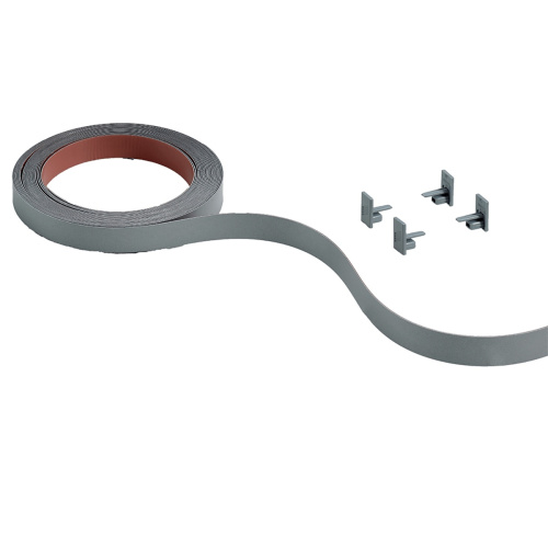 декоративный профиль гибкий slideline m,длина 2500 мм, высота 25 мм,серебро купить в https://rmkmasterium.ru/