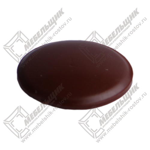 заглушки для евровинта №6 темн. вишня (уп. 100 шт., кор 1000 шт.) купить в https://rmkmasterium.ru/